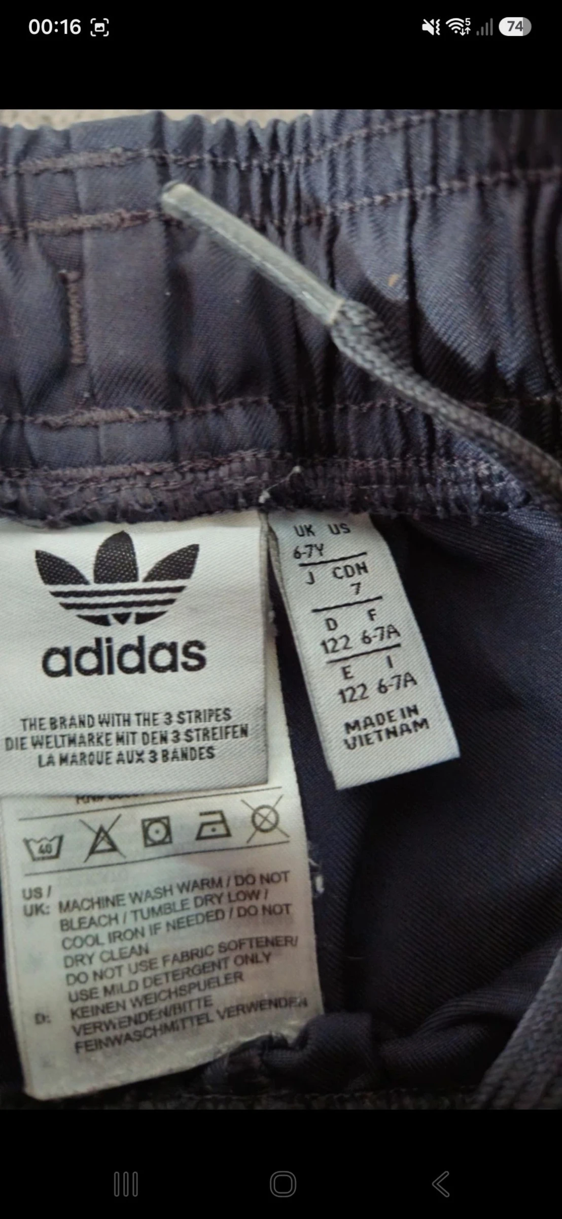 Lot jogging Adidas 6/7 años en buen estado – photo 10